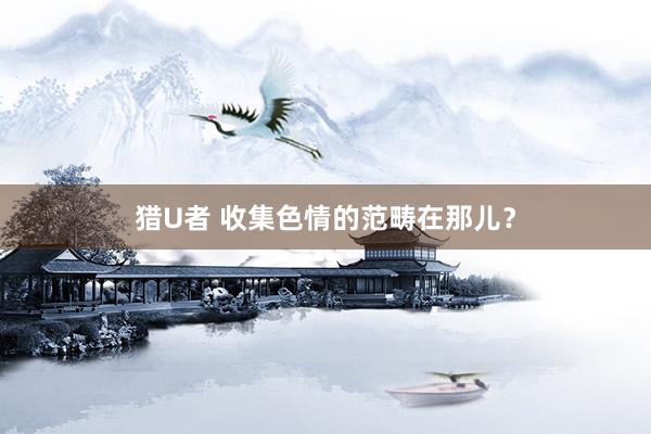 猎U者 收集色情的范畴在那儿？